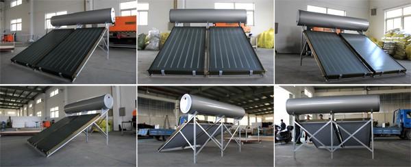 中国制造高品质平板太阳能热水器面板